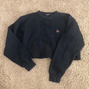 brandy melville cherry crewneck